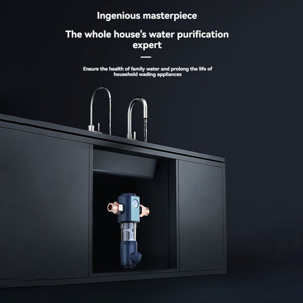 Cleaning Pre Filter with Pressure Gauge 360 High-Pressure Backwash A-image-OPC-PMDJHGS-NEW