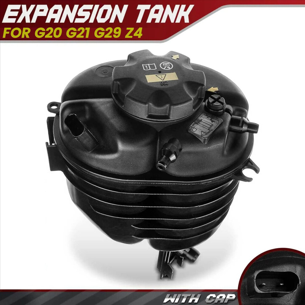 Car Engine Coolant Expansion Tank W/Cap For G20 G29 330I Xdrive Light 4711967814772