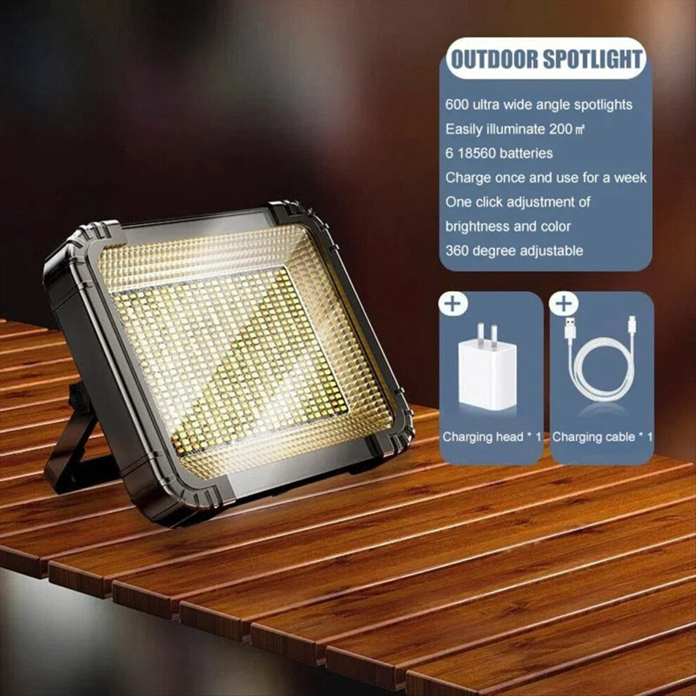 Light 600Led Portable Lantern Tent Rechargeable Lantern