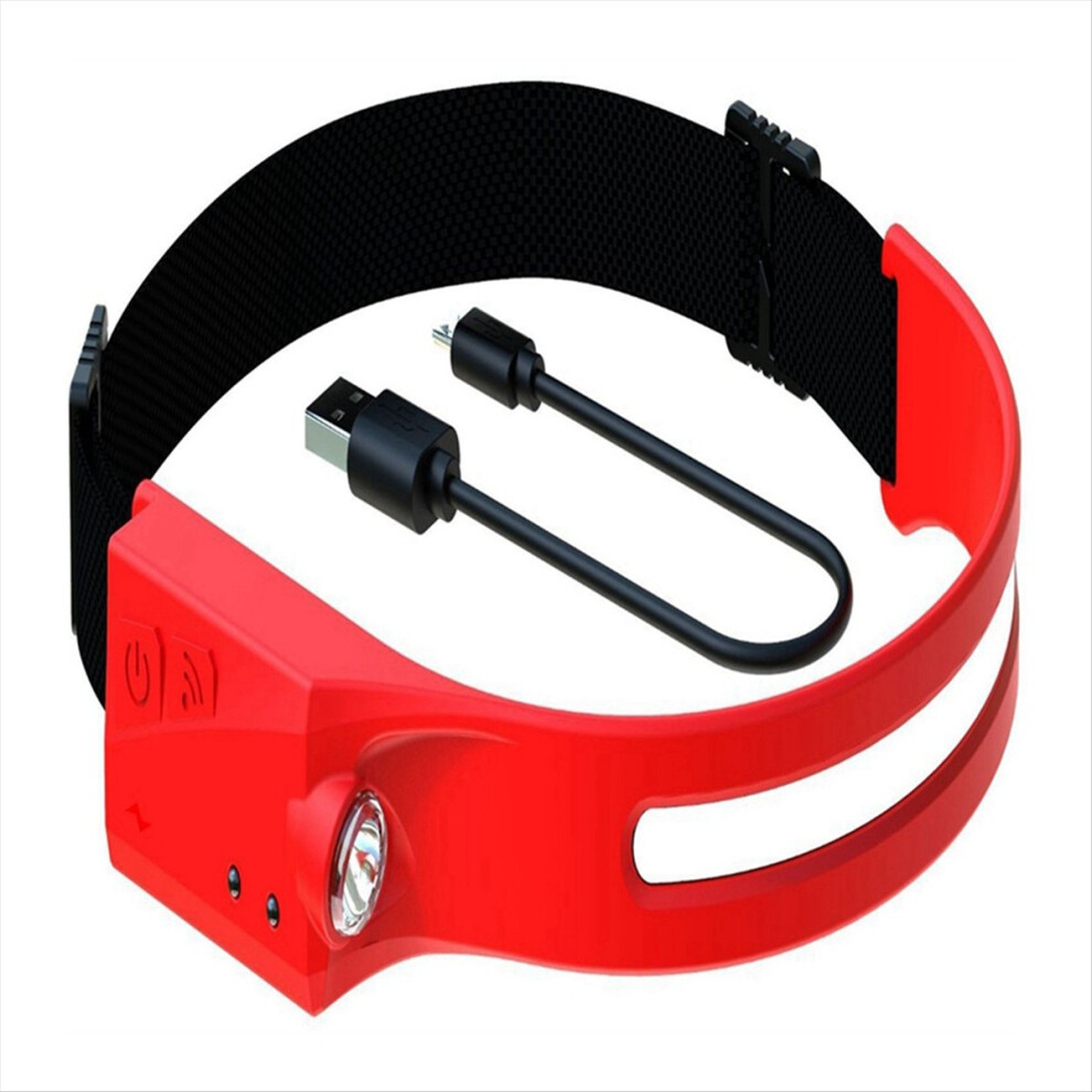 LED Induction Headlamp Camping Search Light Rechargeable Headlight,C-image-OPC-PMDJJTM-NEW