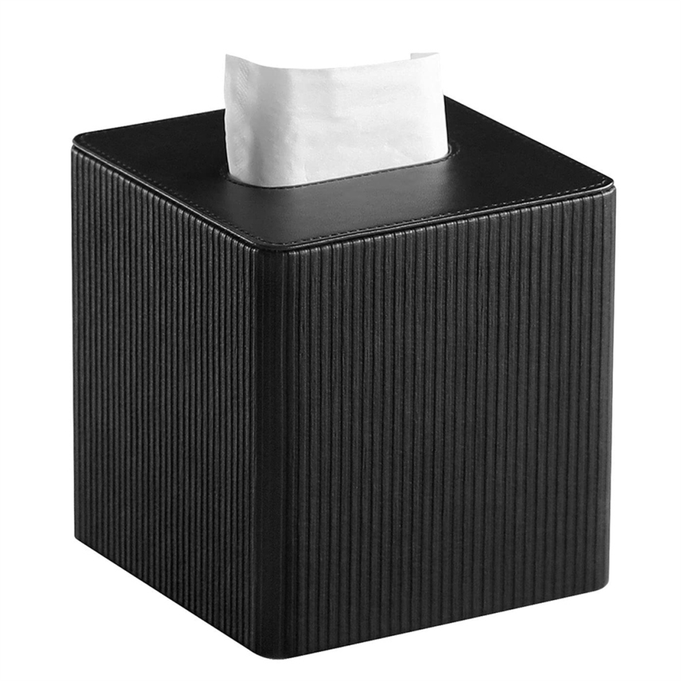 Pu Leather Tissue Box Cover With Magnetic Closure,Square Tissue Box 4711853322527