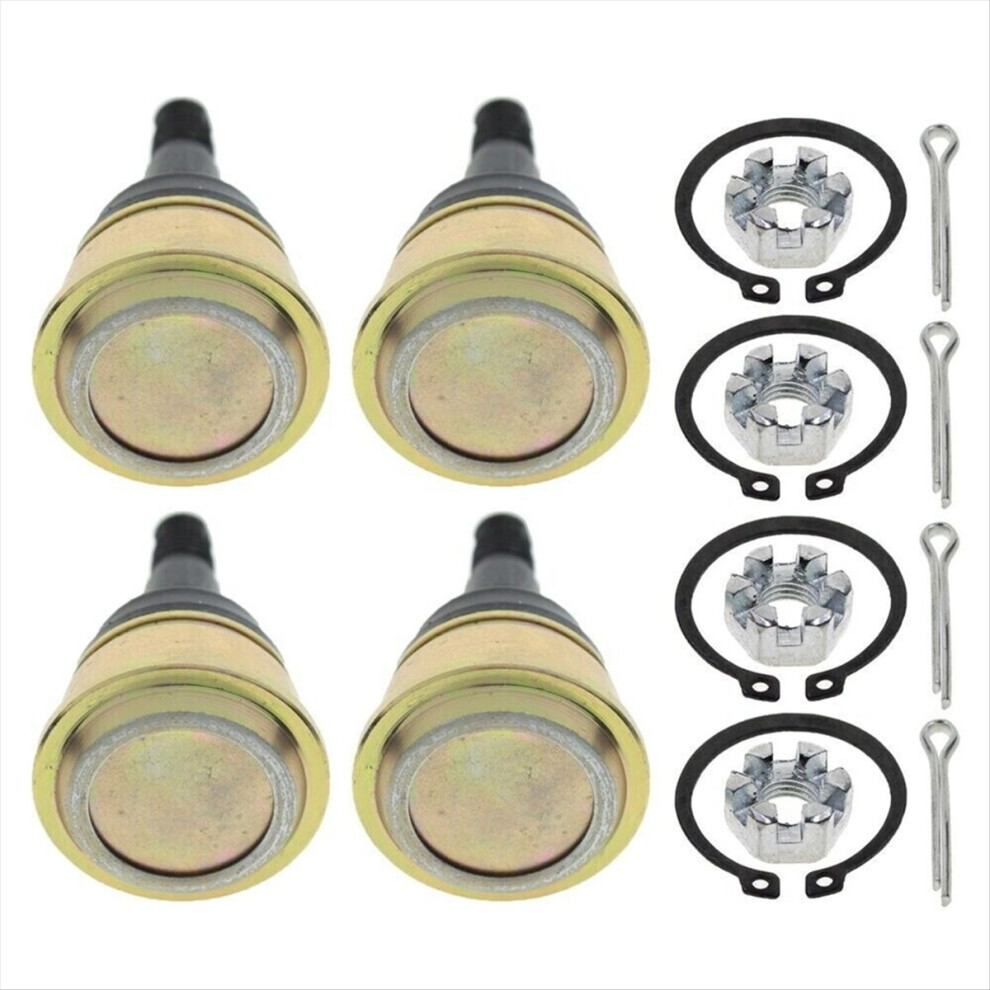 4Pcs Atv Lower Ball Joints Kit 5Lp-23579-00-00 For Grizzly 4711853345366
