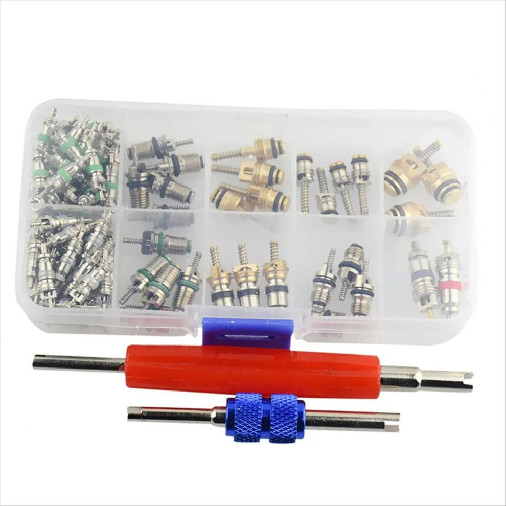 102Pcs Air Conditioning Valve Core Accessories Kit 4711853345793
