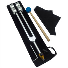 Stimmgabel-Set, OTTO64HZ mit Basisschrauben zur Heilung von Chakra, Geist