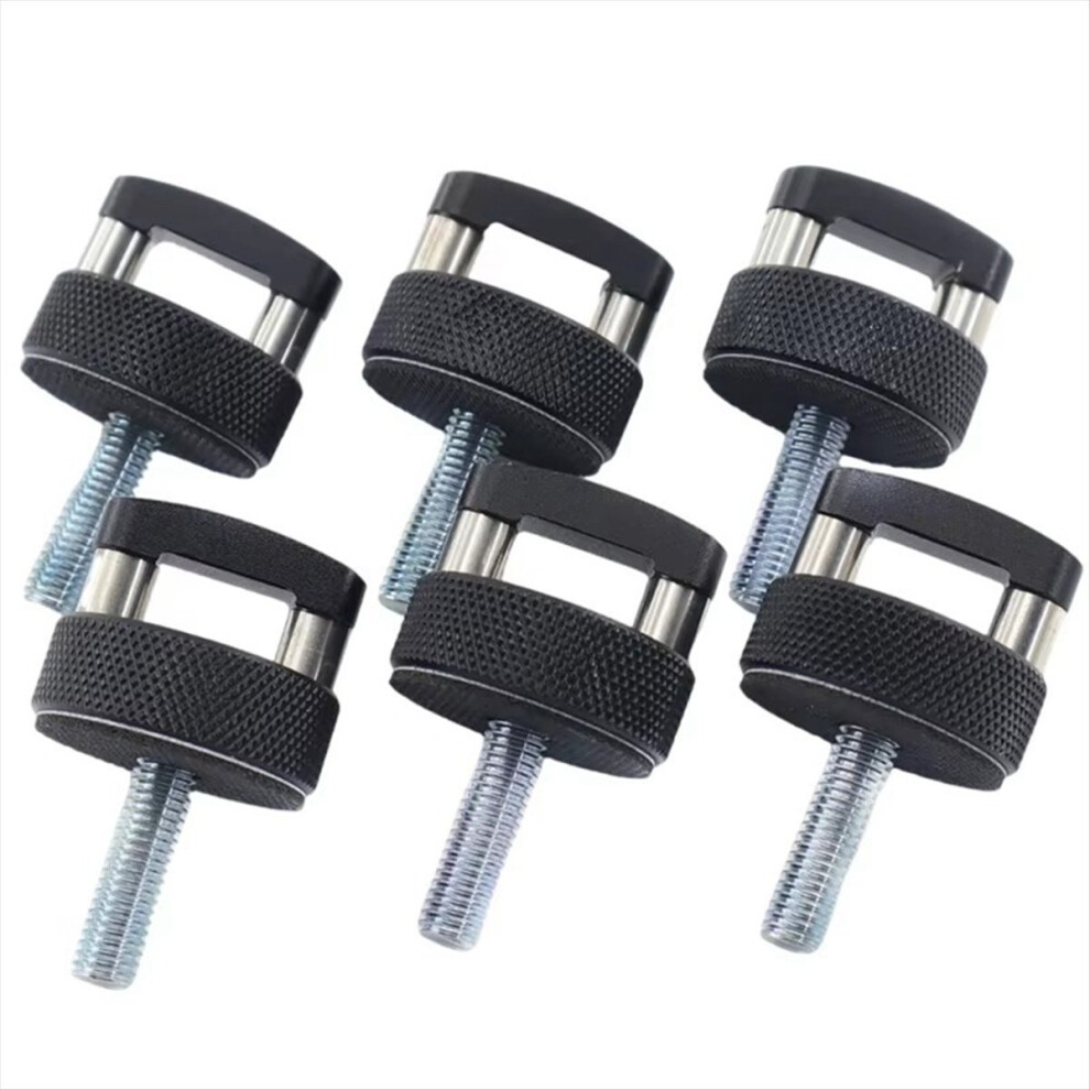 6Pcs Car Hardtop Bolts Quick Removal Thumb Screw For Black 4711853344628