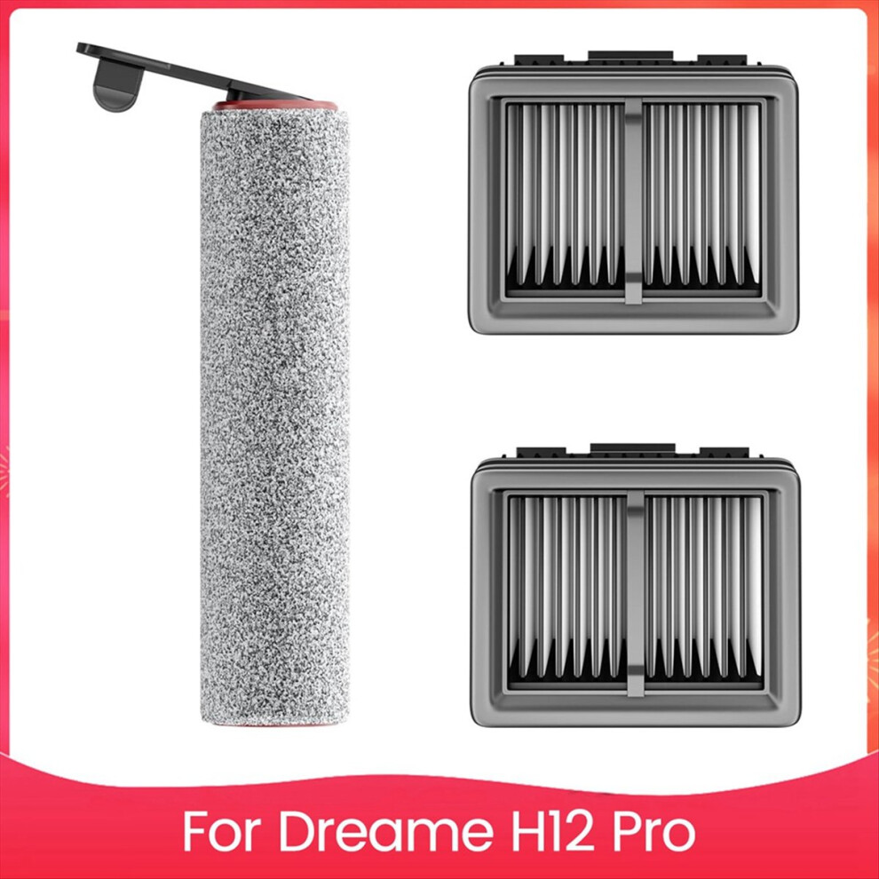 Replacement Vacuum Filters Roller Brushes For H12 Pro Wet Dry 4711853359585
