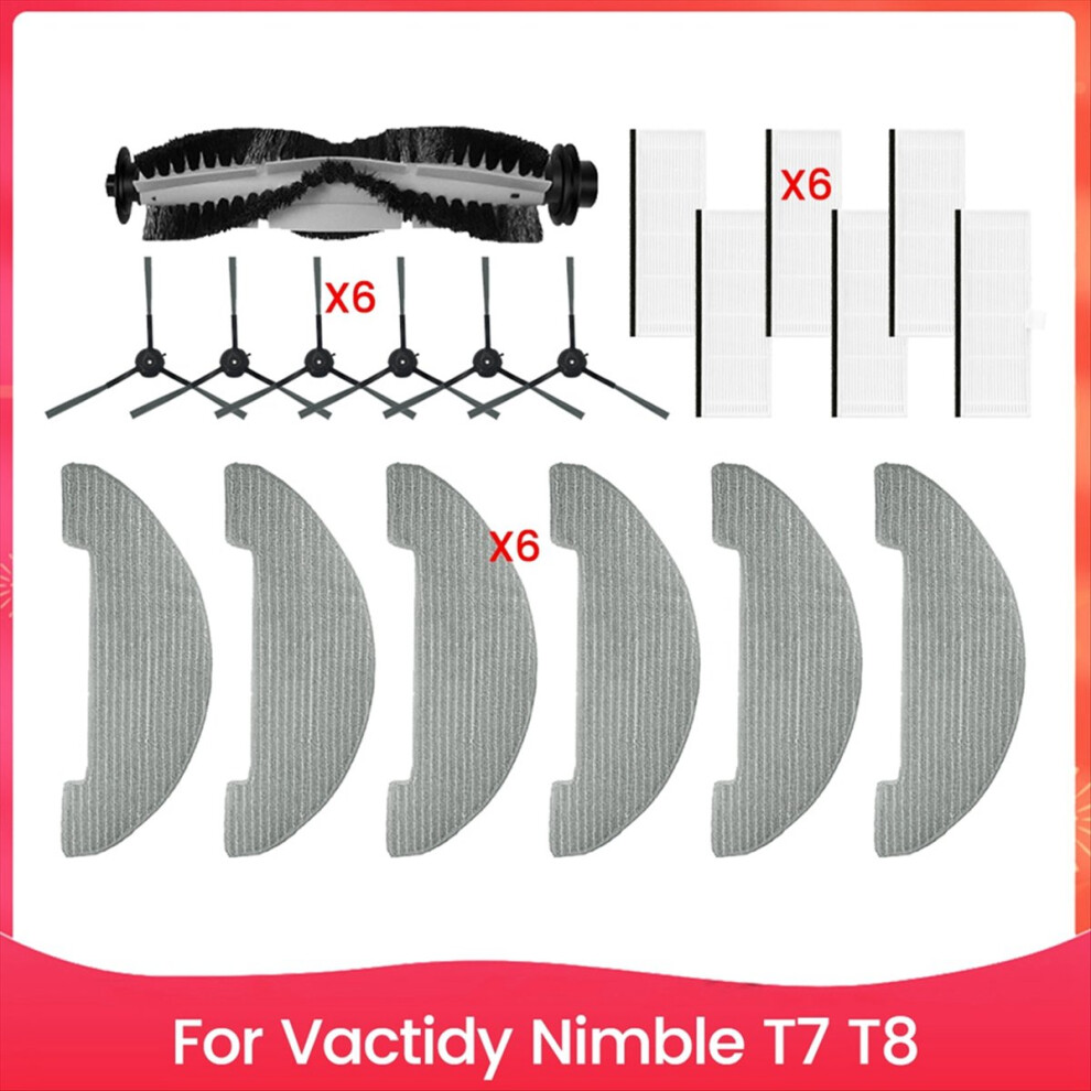 Vacuum Replacement Parts For Vactidy T7 T8 Robot Vacuum 4711853360284
