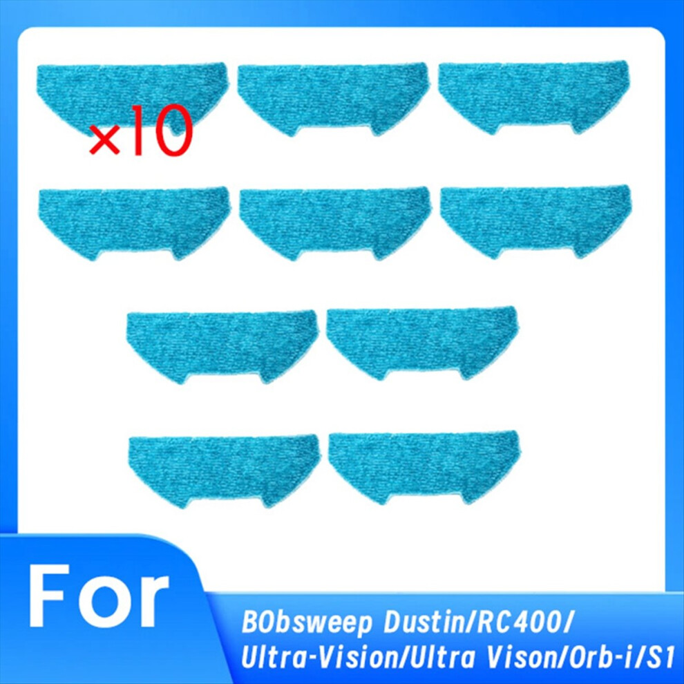 Replacement Mop Pads For Bobsweep Dustin/Rc400/ Ultra-Vision 4711853361205