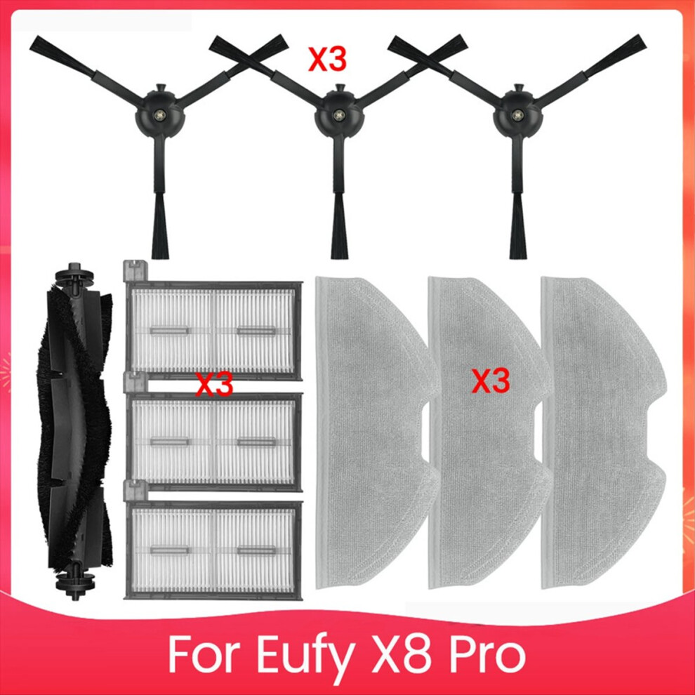 For X8 Pro Robot Vacuum Cleaner Part Replacement Accessories