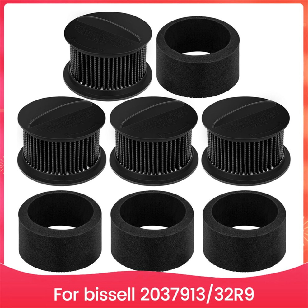 4Pcs 2037913/32R9 Filter For Powerforce Vacuum Cleaner 4711853361977