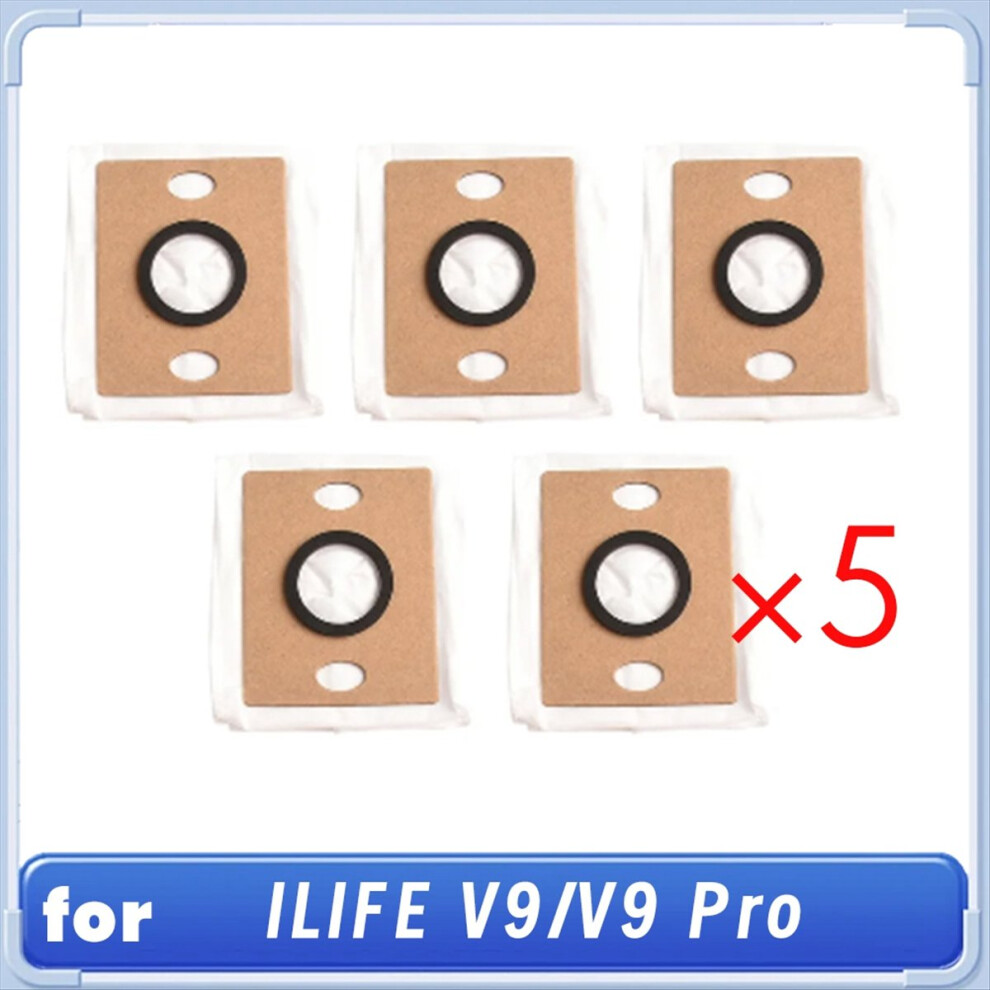 5Pcs -F064 Dust Bag For V9/V9 Pro Self Emptying Robot Vacuum 4711853362516