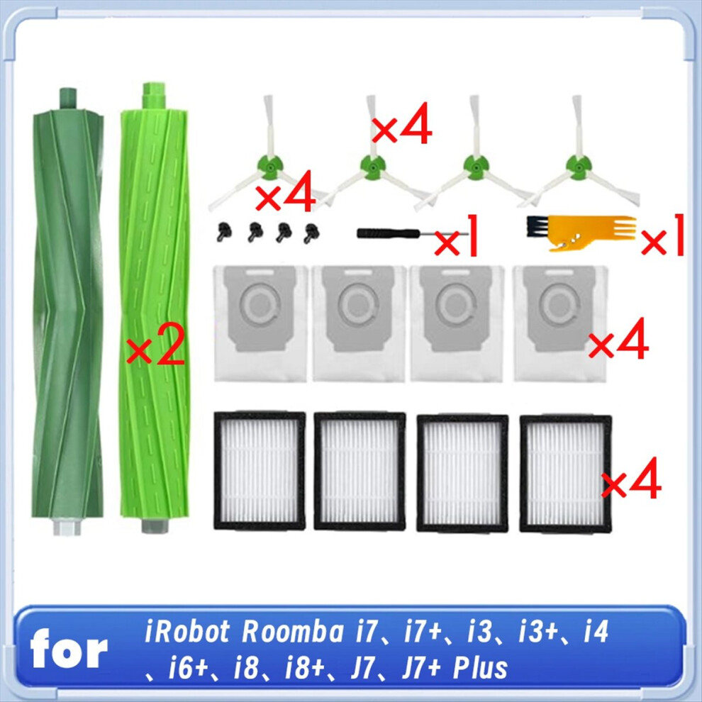 For I7,I7+,I3,I3+,I4,I6+,Robot Vacuum Roller Side Brush 4711853375097