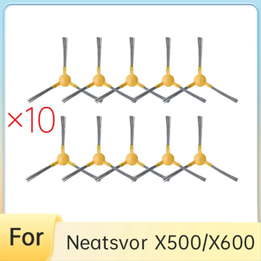 10 Pcs Side Brush For X500/X600 Self Emptying Robot 4711853379521