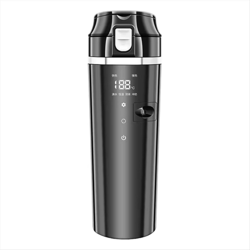 12V/24V Car Heating Cup Digital Lcd Display Electric Kettle 4711853379859