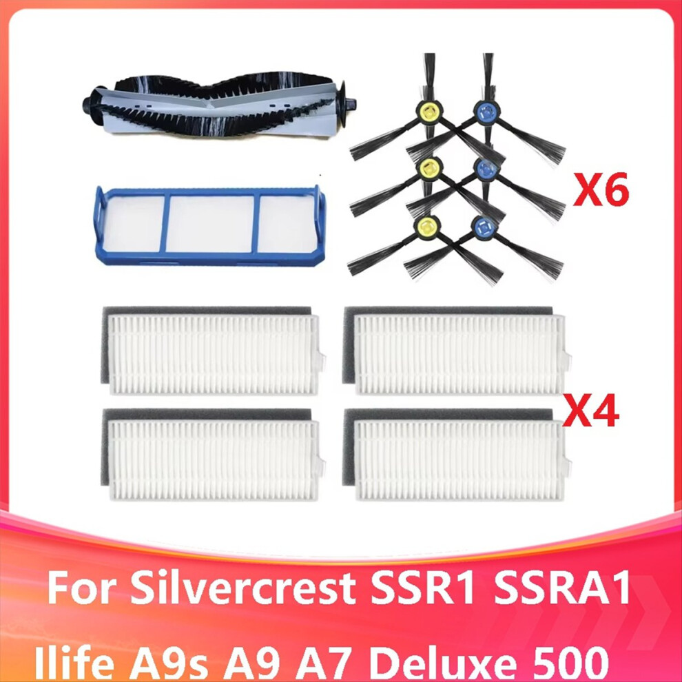 Roller Main Brush Cover Side Brush Hepa Filter For Ssr1 4711853384365