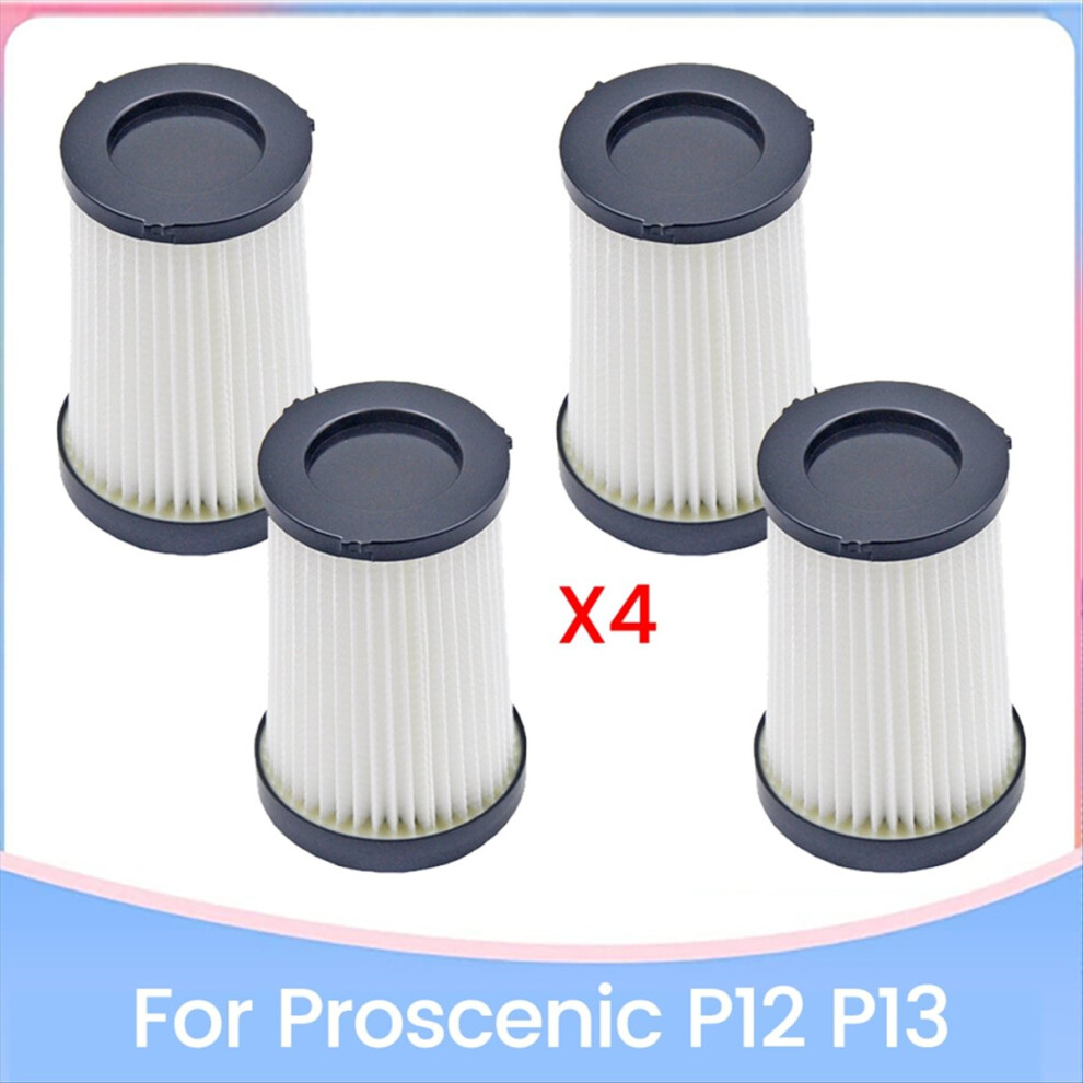 4Pcs Vacuum Filter Cartridges Set Replace For P12 P13 Spare 4711853383580