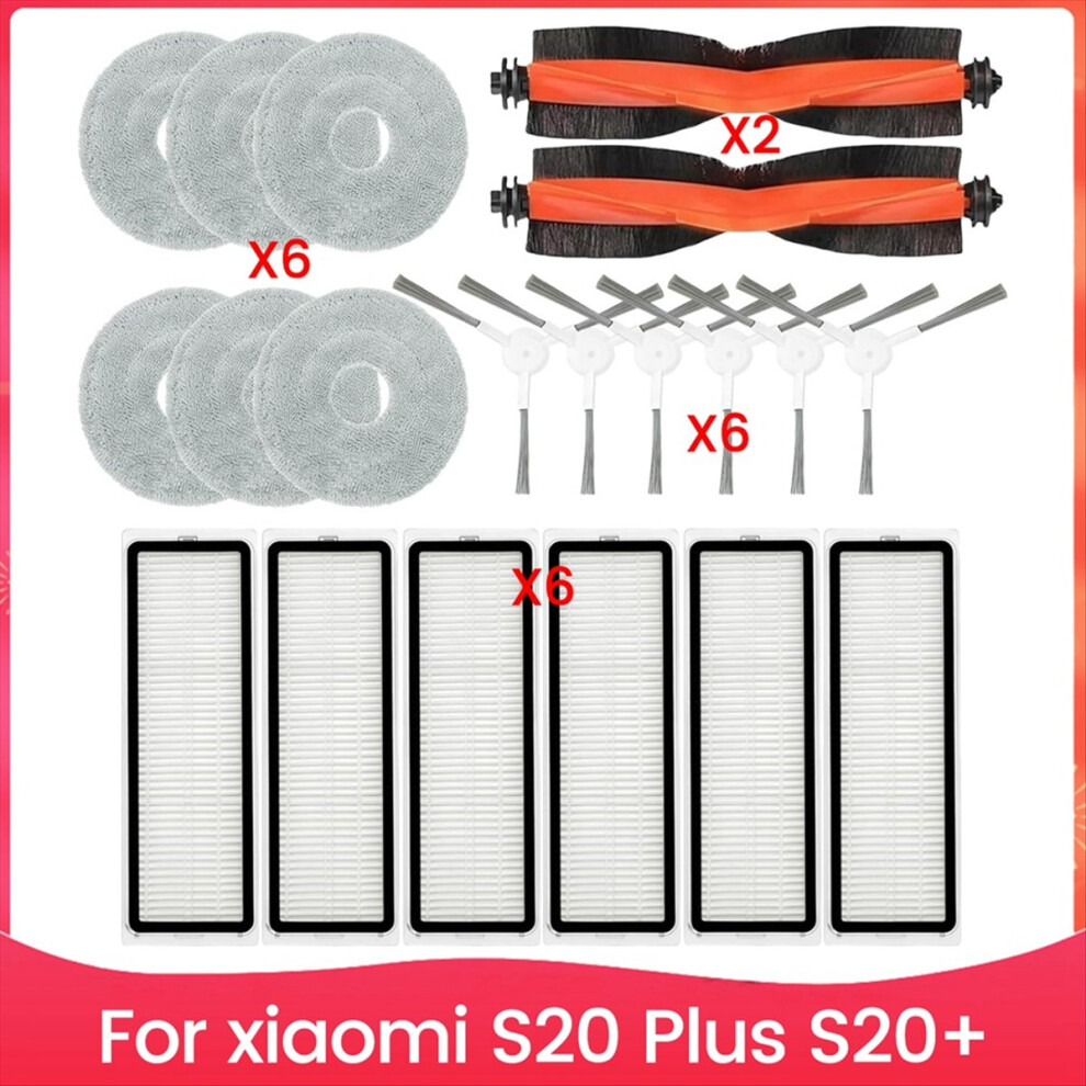 For S20 Plus S20+ Robot Vacuum Cleaner Main Side Brush 4711853365258