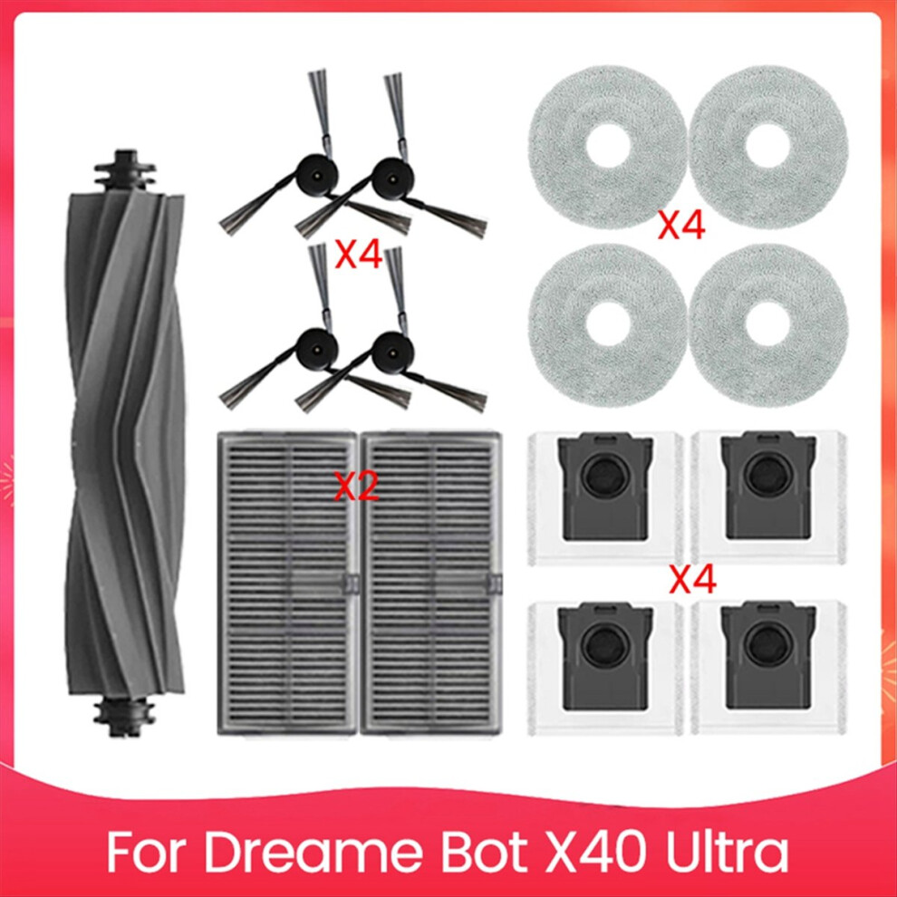 For Bot X40 Ultra Robot Vacuum Cleaner Spare Parts 4711853367580
