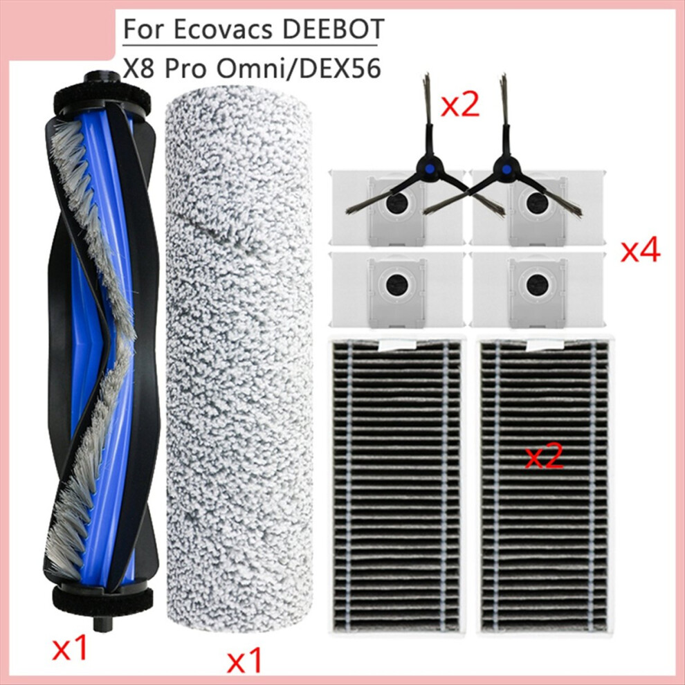 For X8 Pro Omni Dex56 Vacuum Cleaner Main Brush 4711853369034