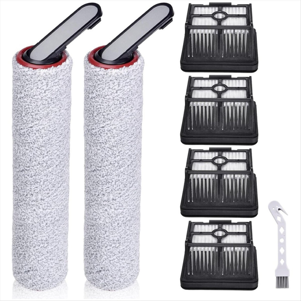 7Pcs Replacement Brush Rollers And Hepa Filter For H12 Pro 4711853370627