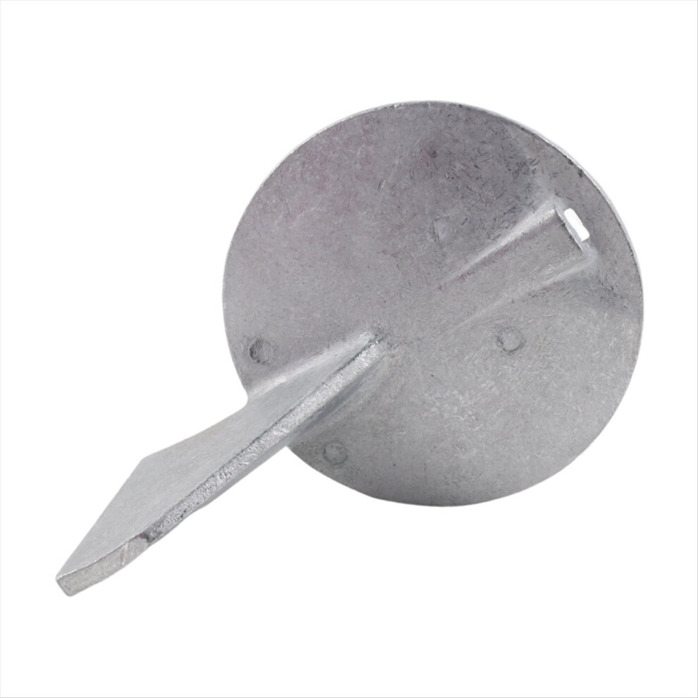 Trim Tab Skeg Zinc Anode For Outboar 115Hp 150Hp 175Hp Silver 4711234286363