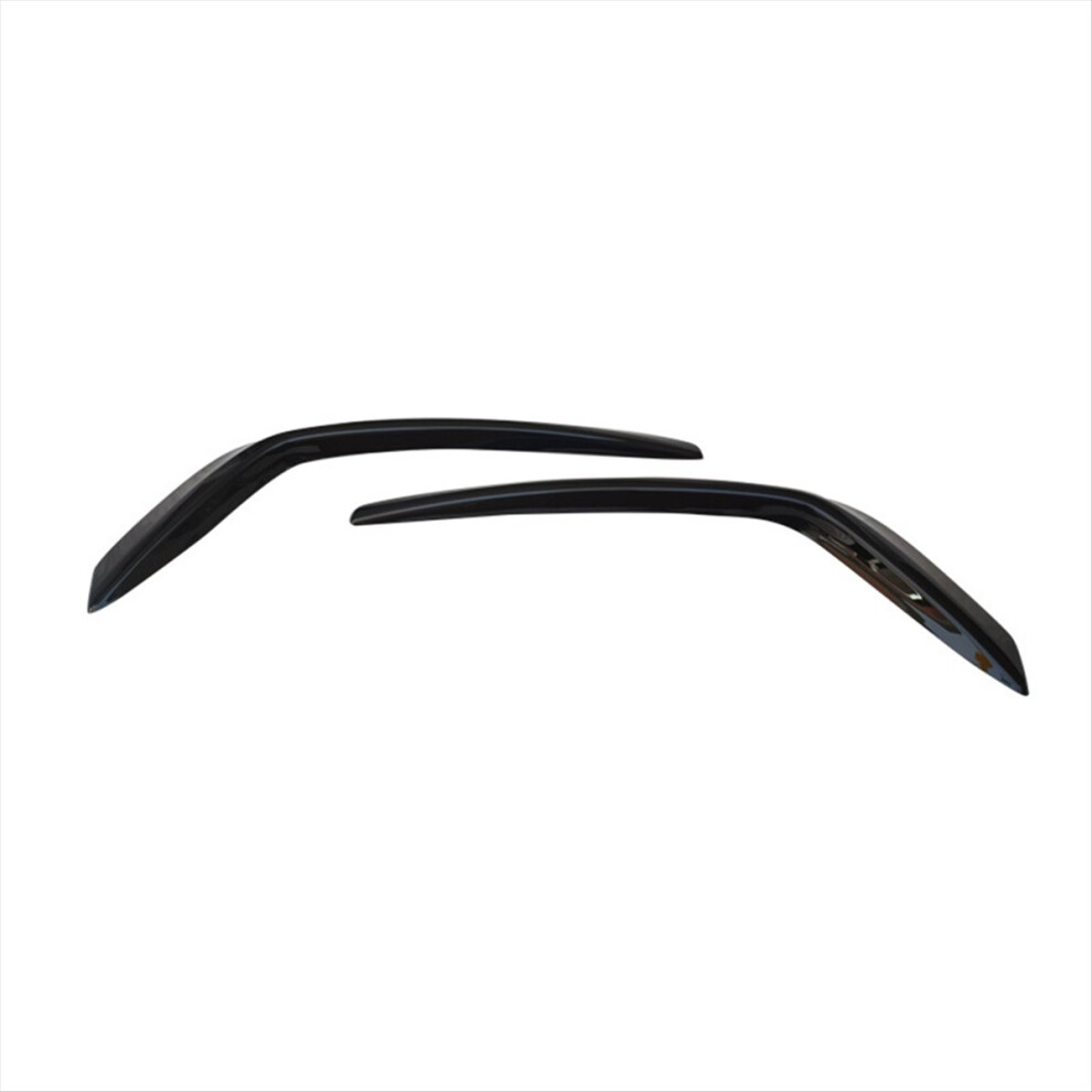 Front Bumper Lip Spoiler Kit Wind Splitter Fog Eyebrows Spoiler Light 4711891604944
