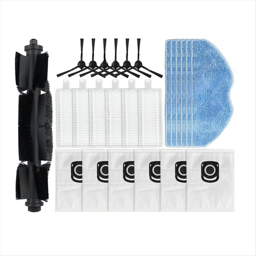 25Pcs For Spare Parts Vacuum Brush Filter Mop Cloth Dust Bag 4711891605903