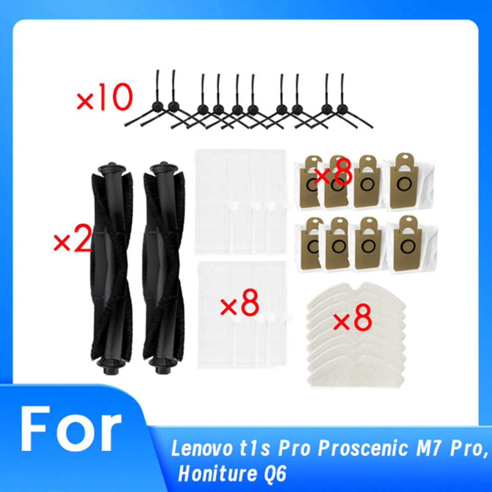 26 Pcs For T1s Pro/ M7 Pro Vacuum Accessories 4711891610198