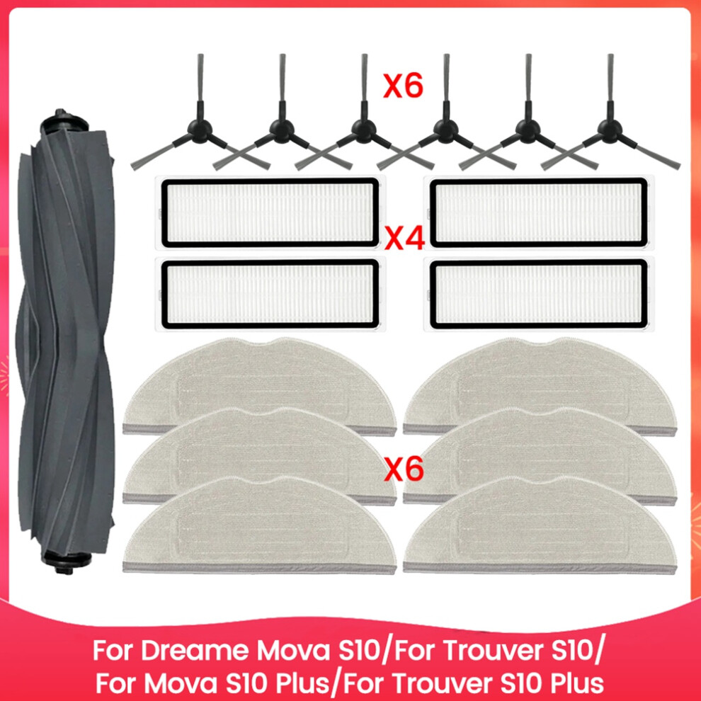 For S10 Replacement Part Brush Hepa Filter Mop Cloth 4711891608348