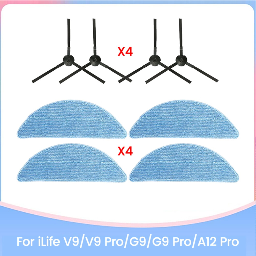 For V9/V9 Pro/G9/G9 Pro/A12 Pro Side Brush And Cloth 4711891608522