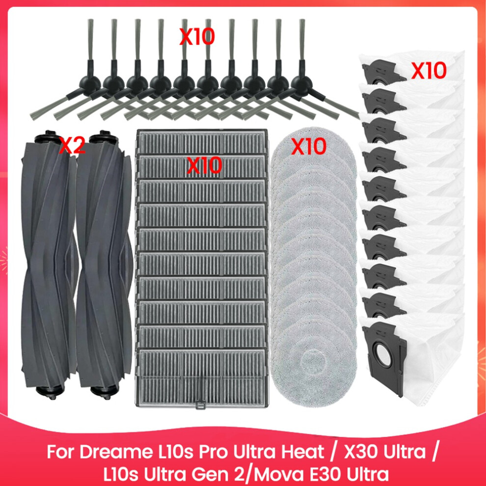 For L10s Pro Ultra Heat / X30 Ultra Spare Parts Brush Filter 4711891608737