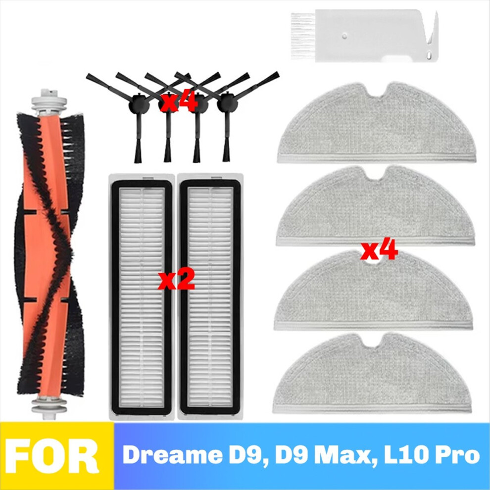 Fits For D9, D9 Max, L10 Pro Robot Vacuum Spare Parts 4711891624447