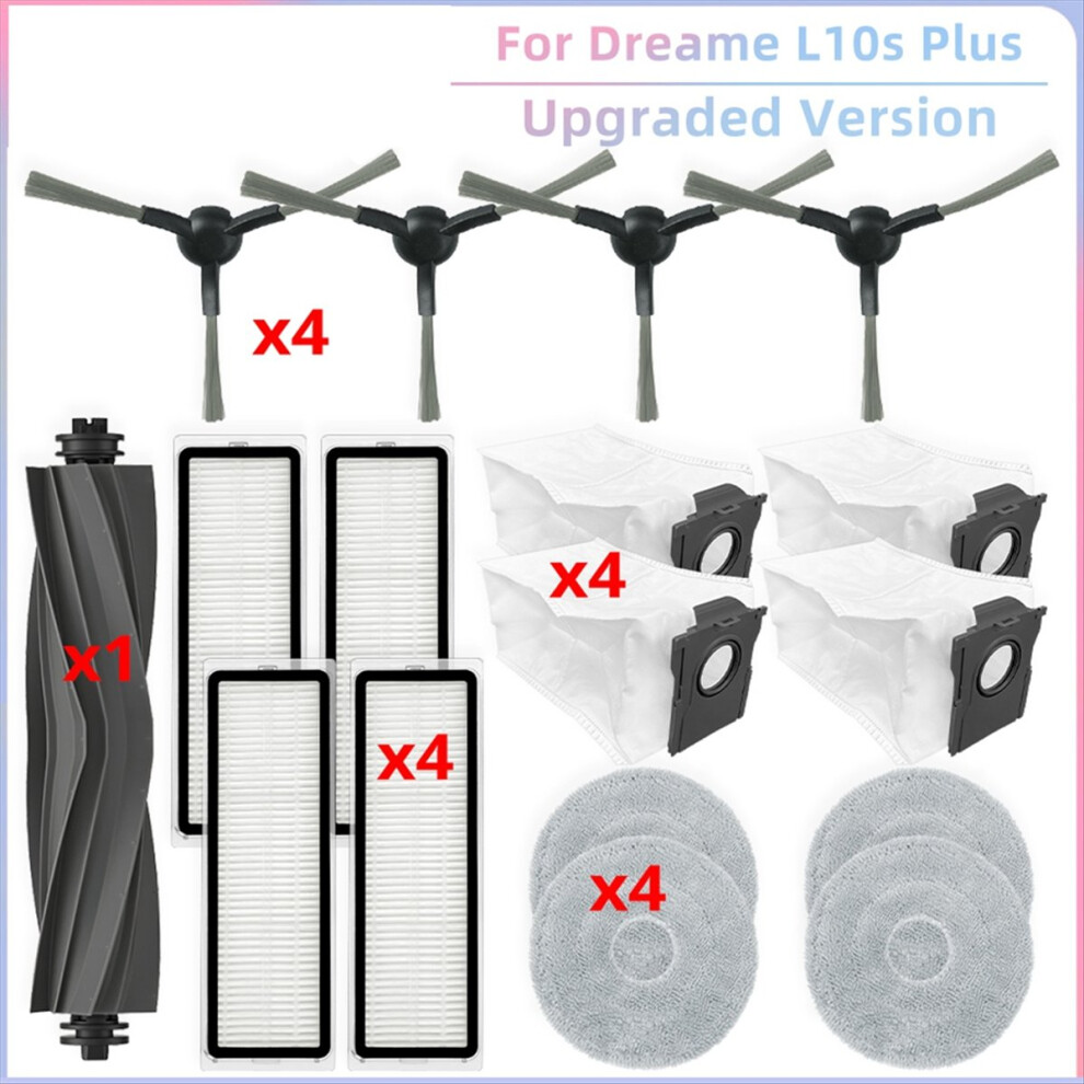 For L10s Plus Rll42sd Main Side Brush Hepa Filter Mop Cloth 4711891612086