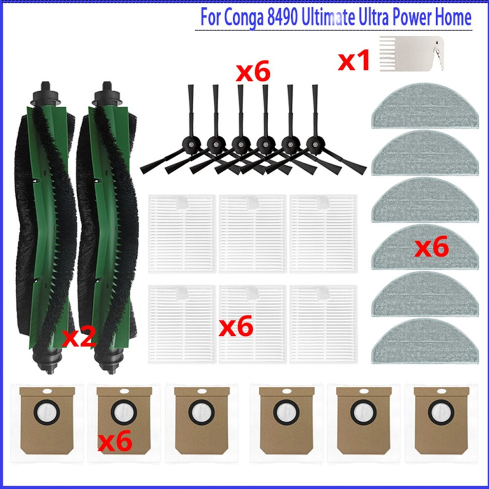 Home Spare Parts Accessories Roller Side Brush Hepa Filter 4711891625086