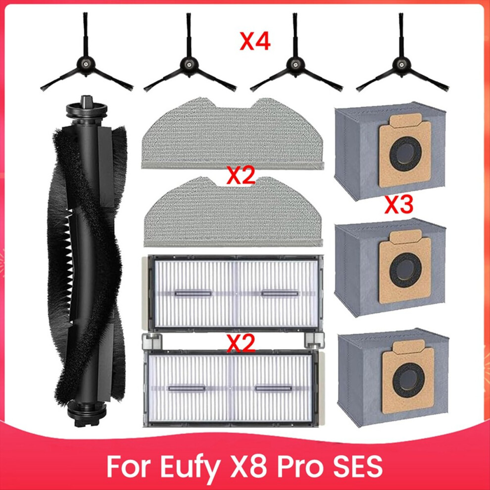 Replacement Parts for X8 Self-Empty Station Robot Vacuum Cleaner