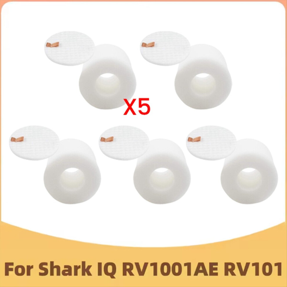 5Pcs Vacuum Filter Sponges Efficient Household Cleaning Accessories 4711891624621