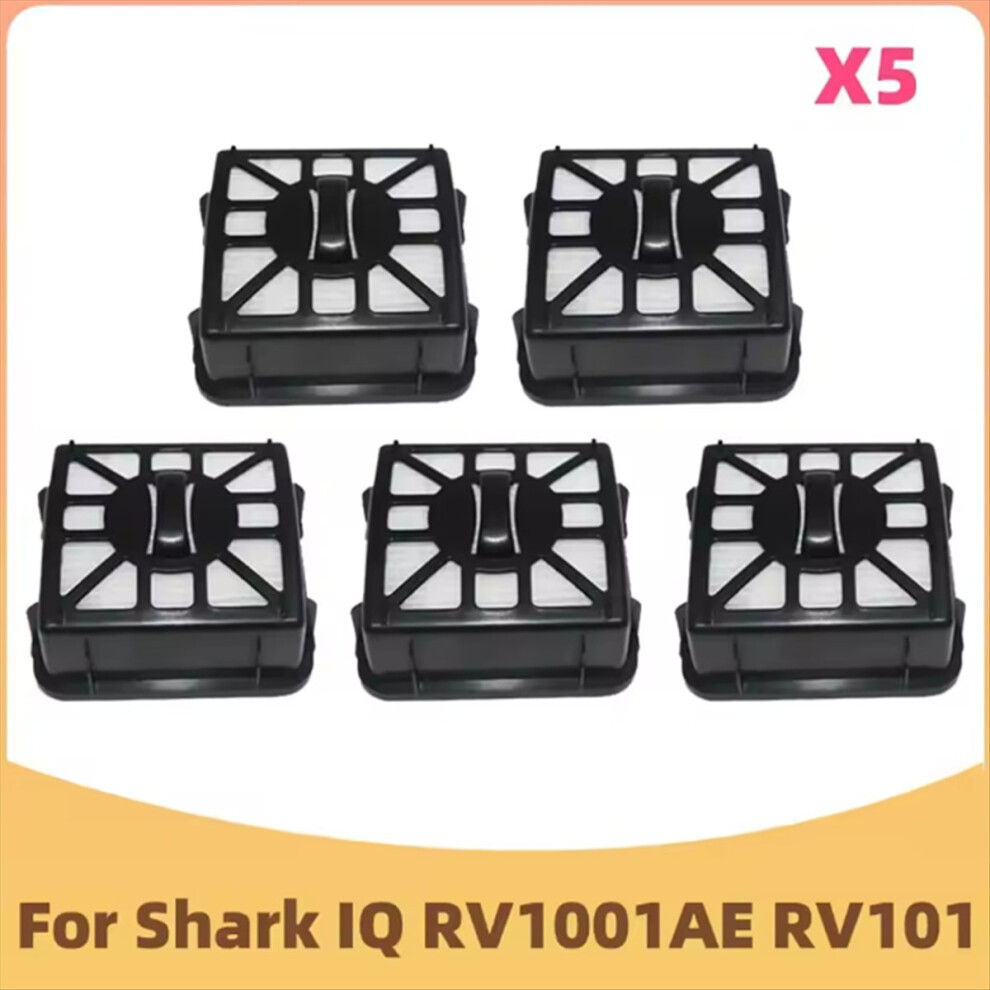 5Pcs Vacuum Hepa Filter For Iq Rv1001ae Rv101 Replacement 4711891624614