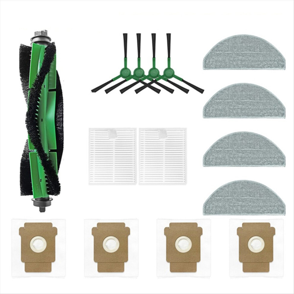 Roller Side Brush Mops Dust Bag Robot Vacuum For 4711891630981