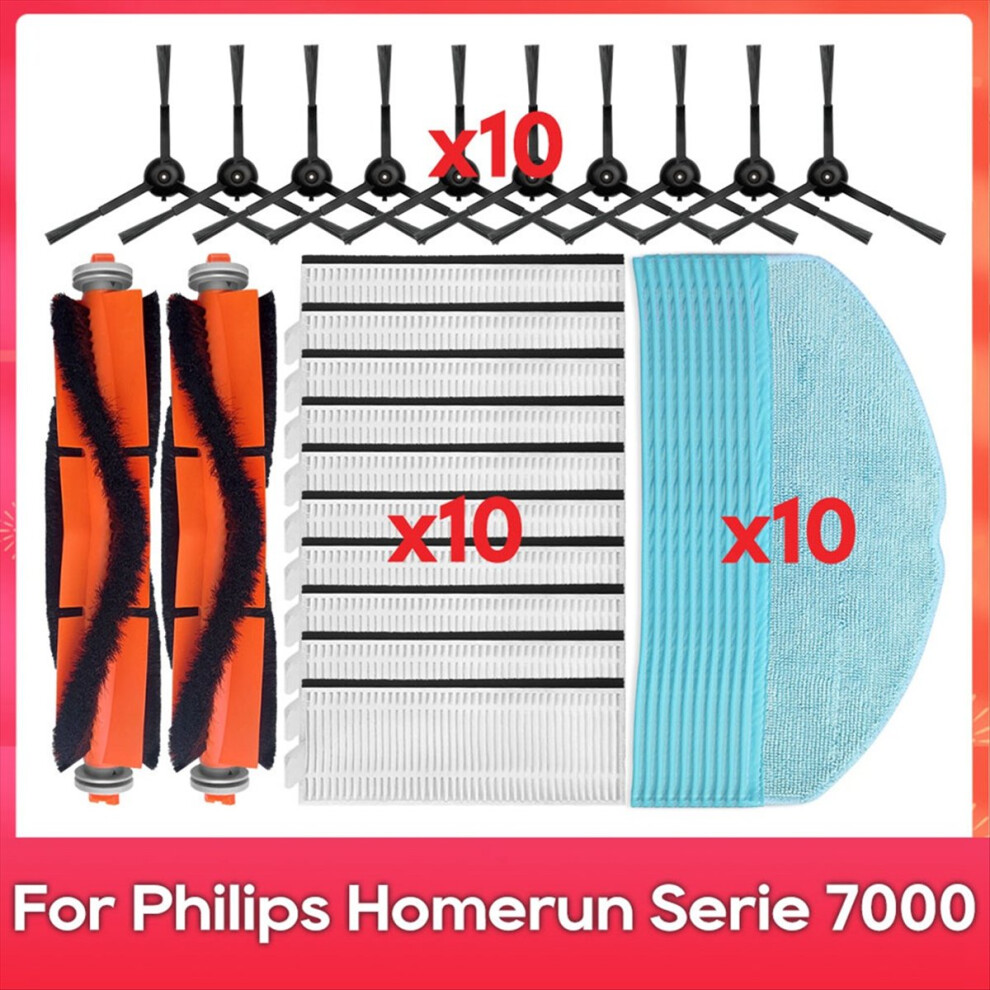 Hepa Filter And Side Brush For Homerun Serie 7000 4711891635795
