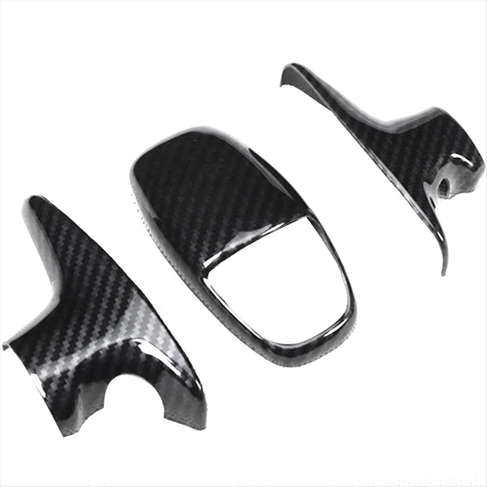 Carbon Fiber Abs Car Gear Shift Knob Cover For Black 4711891696383