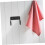 Ironing Board Holder Wall Mount With Hooks - Laundry Storage, Space-Saving Wall Rack Organizer, Black 4