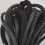 Synthetic Winch Rope Kit, Winch Hook, Safety Pull Strap,Black 8