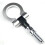 Car Front Bumper Tow Hook Traction Hook Silver 11