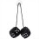 Car Hanging Dice, Car Mirror Hanging Dice-Black 8