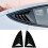 Rear Car Window Shutter Cover for Model 3 2024, Black 8