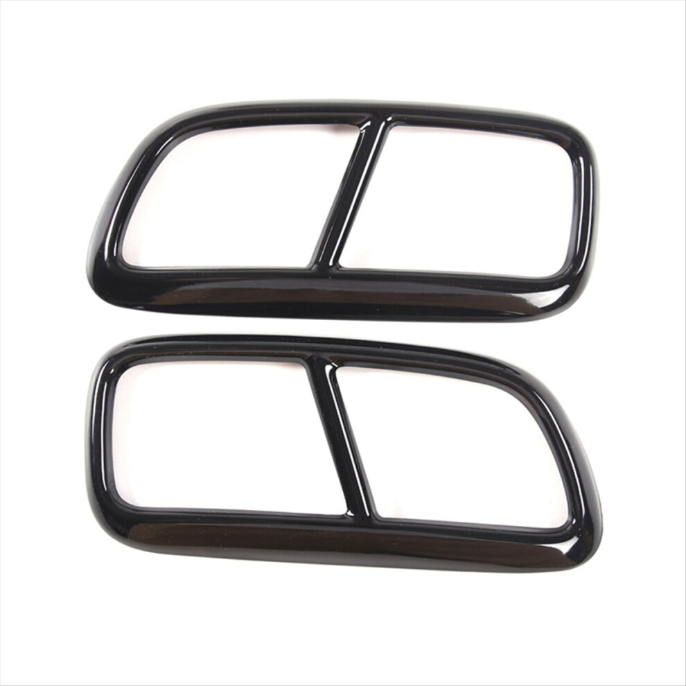 Pipe Throat Exhaust Outputs Tail Frame Trim Cover For Xc90 Black 4711891602148