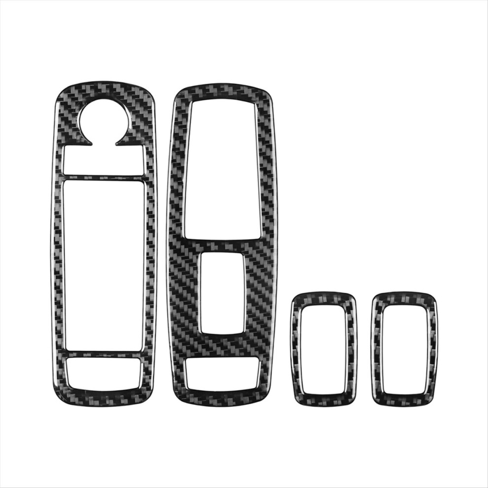 Carbon Fiber For Window Lift Switch Panel Cover Trim Decal 4711891645602