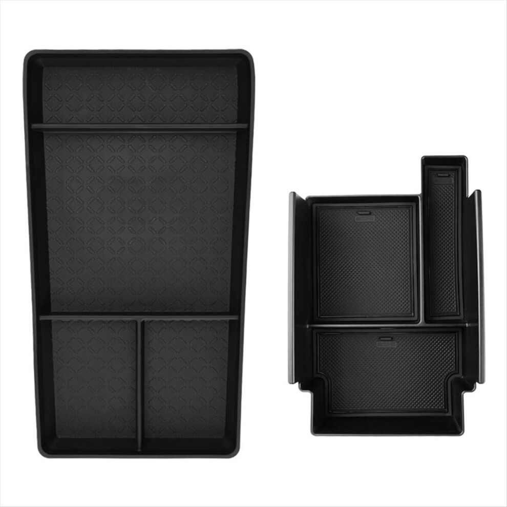 Center Console Lower Organizer + Armrest Storage Box For 4711891646715