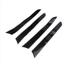For A4 B8 2008-2017 Car Accessories Carbon Fiber Door Panel