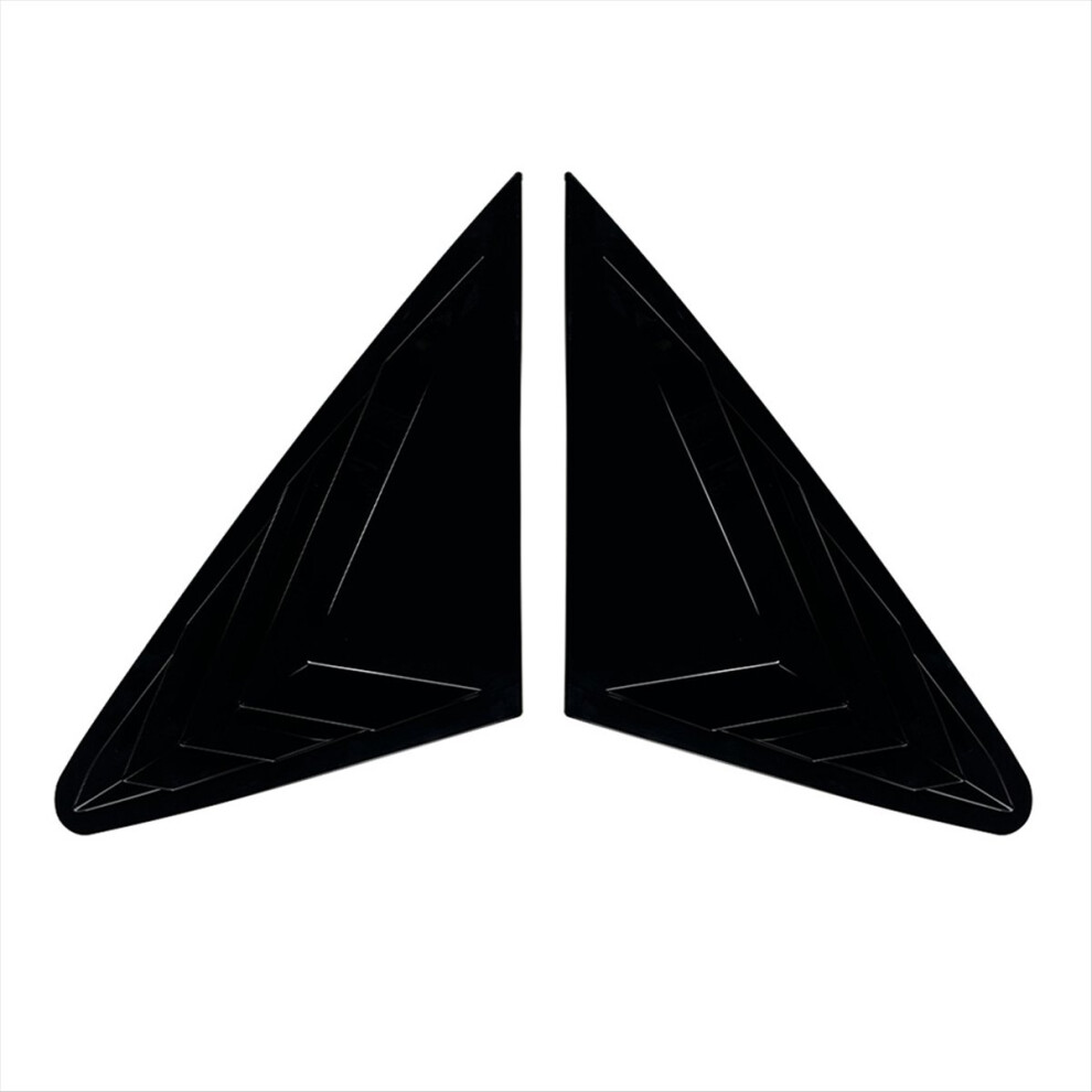 Car Rear Triangular Window Louvers For Q5 Fy Glossy Black 4711891664375